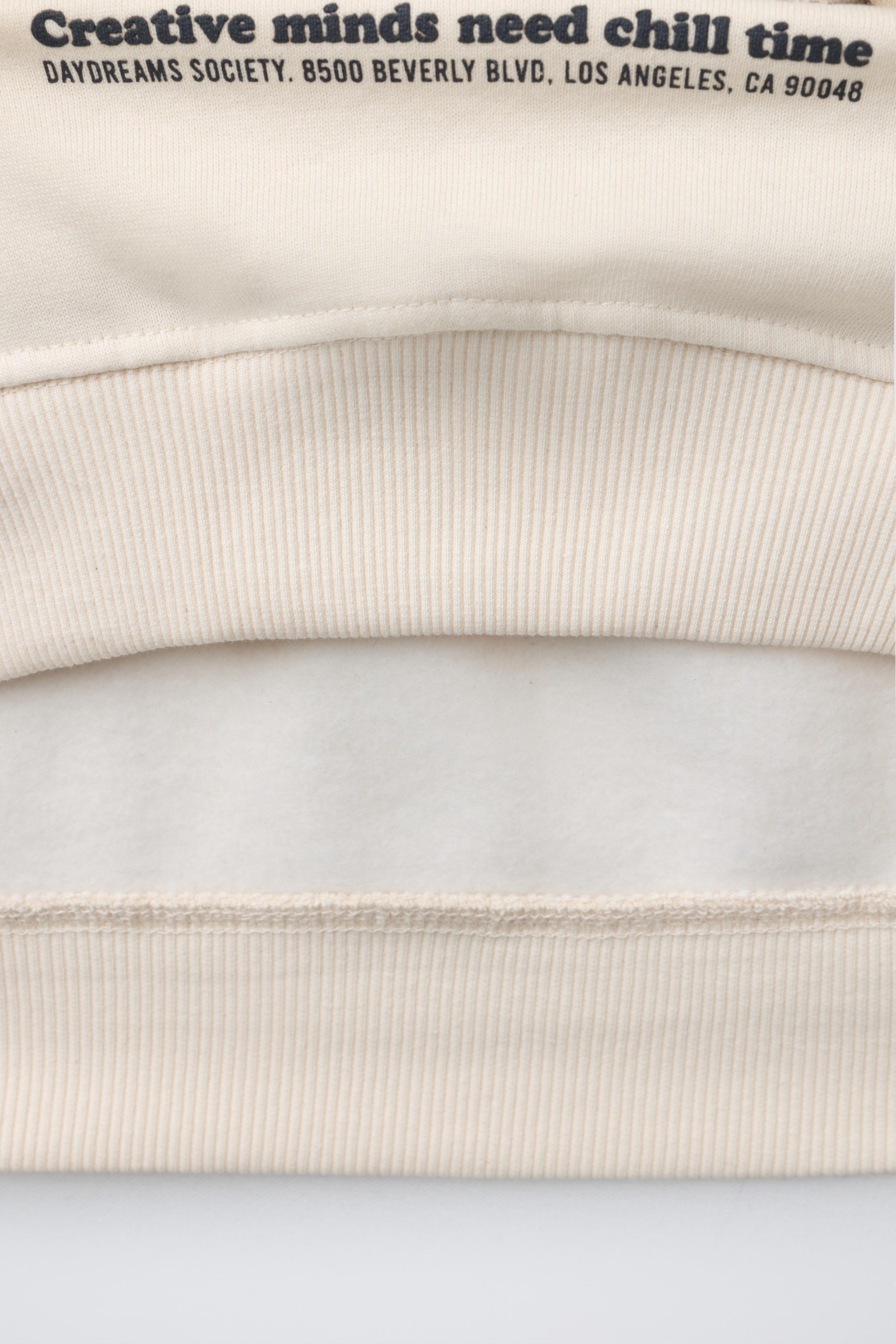 BEAR PRINT SWEATSHIRT